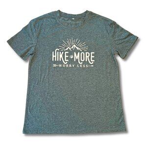 NEW Hike More Worry Less Travel Graphic Tee T-Shirt